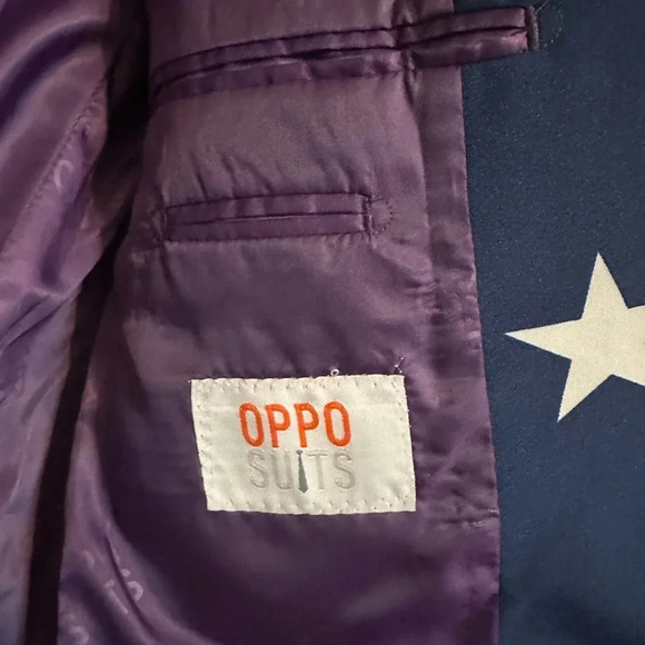 Opposuits Patriotic Stars & Stripes Mens Suit Set - Picture 13 of 14